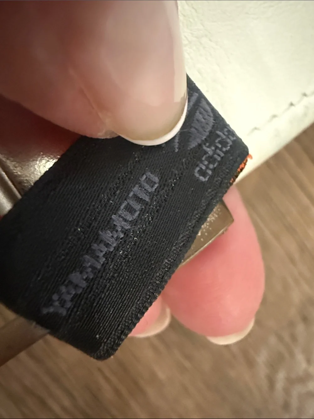 Adidas Yohji Yamamoto Y-3 White Leather Belt Brushed Silver Bar Buckle Medium